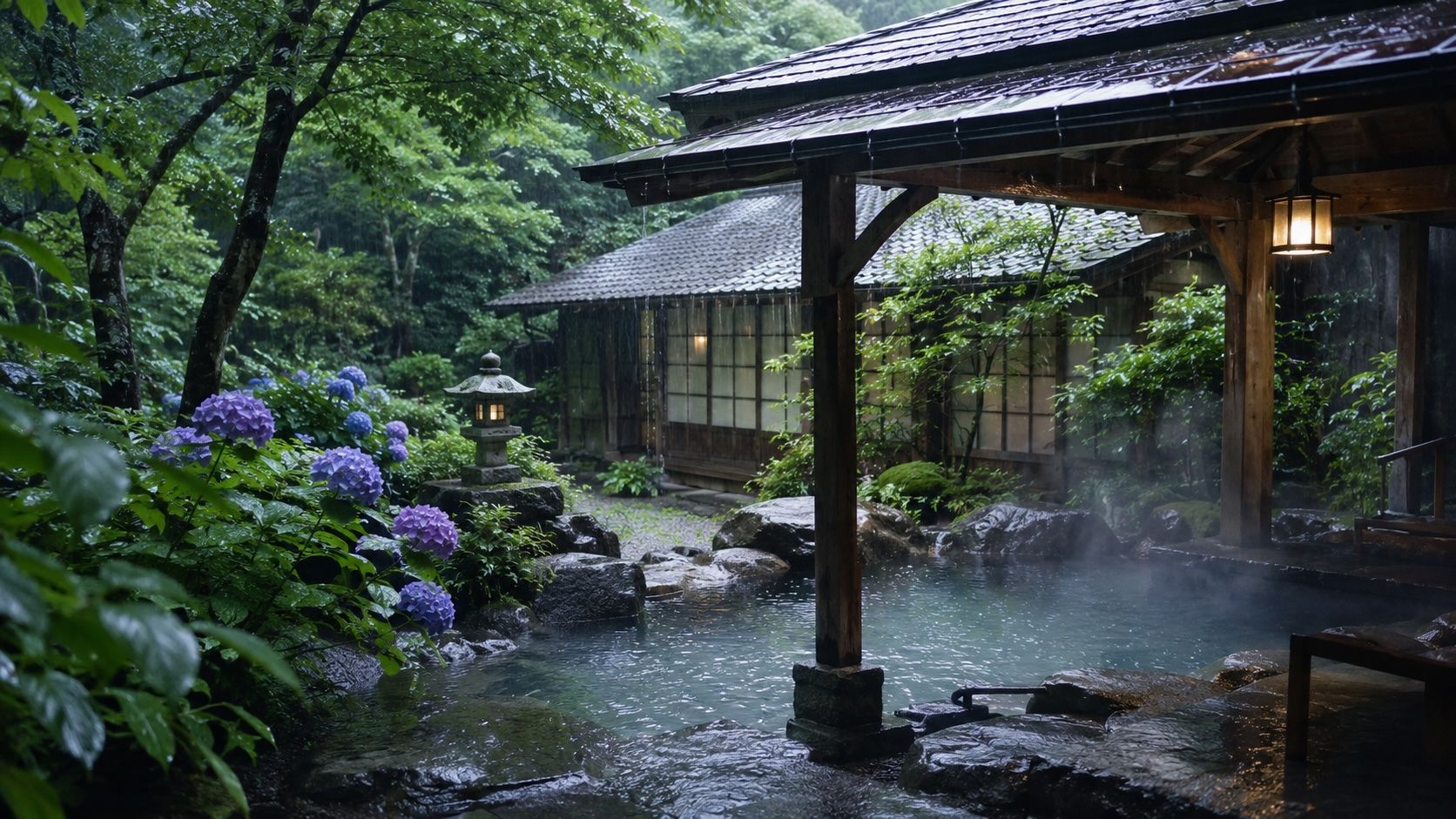 梅雨の時期におすすめ、雨の似合う温泉宿7選【2026年版】